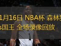 11月16日 NBA杯 森林狼vs國(guó)王 全場(chǎng)錄像回放