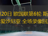 11月20日 歐國(guó)聯(lián)第6輪 斯洛伐克vs愛(ài)沙尼亞 全場(chǎng)錄像回放